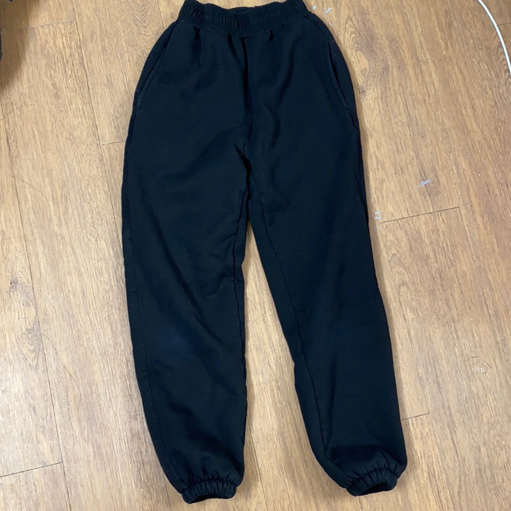 Fleece lined sweatpants